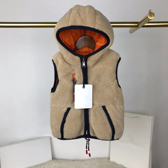 European and American children's wear 2020 winter new style Sleeveless hooded boys and girls fashion down vest jackets