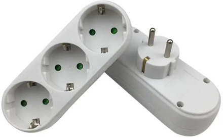 European Conversion Plug Portable 2/3/4 Socket 16A 250V EU Plug 1 to 2/3/4 Socket Adapter Converter Outlet