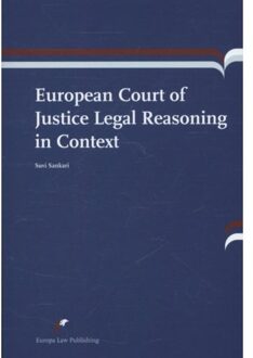 European Court Of Justice Legal - Suvi Sankari