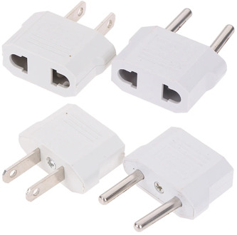 European plug US plug European standard rounded flat power plug Plug adapter Socket conversion plug