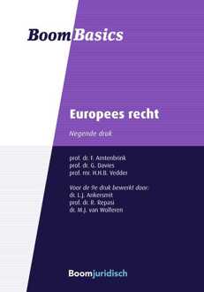 Europees recht -  Laurens Ankersmit (ISBN: 9789460945656)
