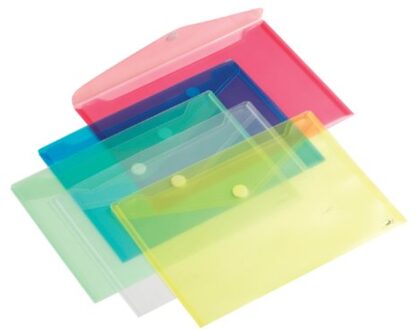 Europel Enveloptas europel a4 335x240mm dwars pp Transparant wit