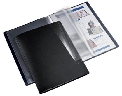 Europel Showmap HF2 flexibel A4 30-tassen zwart Transparant