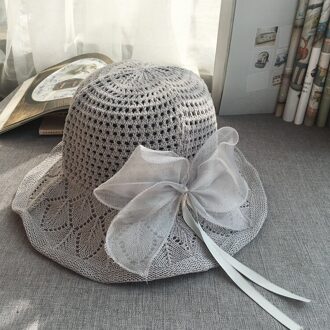 Europese, Amerikaanse En Japanse Literatuur En Kunst Visser Hoed Voor De Zomer Reizen grijs