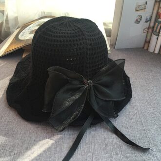 Europese, Amerikaanse En Japanse Literatuur En Kunst Visser Hoed Voor De Zomer Reizen zwart