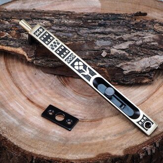 Europese Antieke Bolt Verborgen Bout Alle Koper Verborgen Deur Bolt 8 Inch