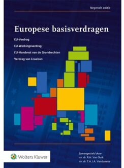 Europese basisverdragen - Boek Wolters Kluwer Nederland B.V. (9013136567)