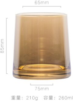 Europese Creatieve Kleurrijke Whiskey Glas Ins Bar Craft Bier Glas Geest Glas Buitenlandse Wijnglas Glaswerk Bierglas amber