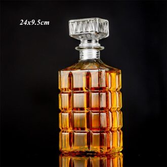 Europese Creatieve Transparante Whisky Wijn Glazen Fles Huishoudelijke Geesten Jug Party Bier Wijn Decanter Drinkware Bar Gereedschap