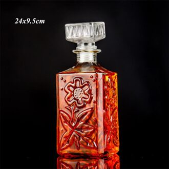Europese Creatieve Transparante Whisky Wijn Glazen Fles Huishoudelijke Geesten Jug Party Bier Wijn Decanter Drinkware Bar Gereedschap