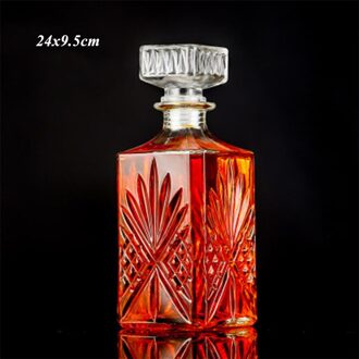 Europese Creatieve Transparante Whisky Wijn Glazen Fles Huishoudelijke Geesten Jug Party Bier Wijn Decanter Drinkware Bar Gereedschap
