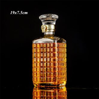 Europese Creatieve Transparante Whisky Wijn Glazen Fles Huishoudelijke Geesten Jug Party Bier Wijn Decanter Drinkware Bar Gereedschap