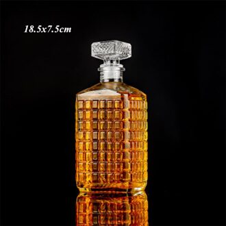 Europese Creatieve Transparante Whisky Wijn Glazen Fles Huishoudelijke Geesten Jug Party Bier Wijn Decanter Drinkware Bar Gereedschap