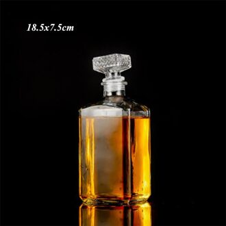 Europese Creatieve Transparante Whisky Wijn Glazen Fles Huishoudelijke Geesten Jug Party Bier Wijn Decanter Drinkware Bar Gereedschap