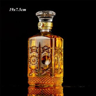 Europese Creatieve Transparante Whisky Wijn Glazen Fles Huishoudelijke Geesten Jug Party Bier Wijn Decanter Drinkware Bar Gereedschap