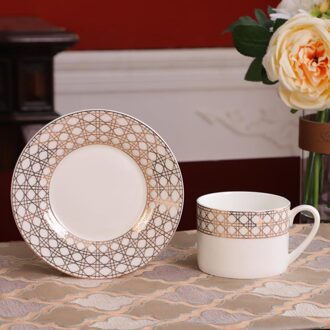 Europese Decor Moderne Keramiek Koffie Mok Cup Westerse Bone Porselein Servies Decoraties Thee Cups Dessert Lade 2
