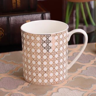 Europese Decor Moderne Keramiek Koffie Mok Cup Westerse Bone Porselein Servies Decoraties Thee Cups Dessert Lade 4