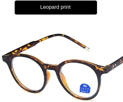 Europese En Amerikaanse Kleine Frame Artistieke Brillen Vaststelling Apparaat Stijl Retro Ronde Bril Frame Licht Platte Spiegel Blauw 5212 24