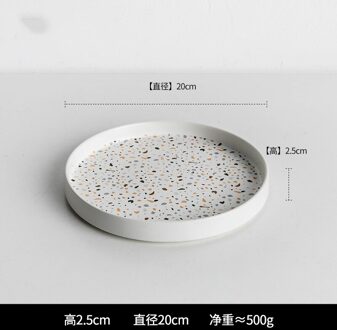 Europese Gekleurde Stippen Platen Keramische Diner Set Bone China Dessertbord Steak Noedels Salade Snack Taart Platen Servies F