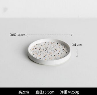 Europese Gekleurde Stippen Platen Keramische Diner Set Bone China Dessertbord Steak Noedels Salade Snack Taart Platen Servies