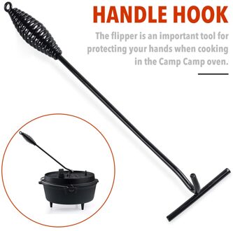 Europese Gietijzeren Emaille Soeppan Kookpan Soeppan Lifter Voor Gewichtheffen En Uitvoeren Nederlandse Oven Houtskool Gereedschap