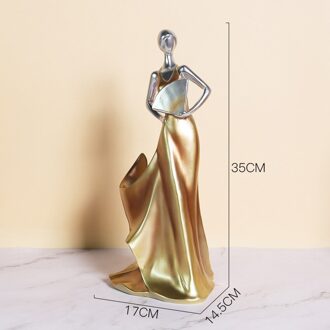 Europese Hars Meisje Standbeeld Wijn Houder Woonaccessoires Woonkamer Wijnkast Wijn Fles Rack Decoratie Ambachten Meubels Girl-geel