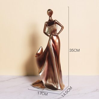 Europese Hars Meisje Standbeeld Wijn Houder Woonaccessoires Woonkamer Wijnkast Wijn Fles Rack Decoratie Ambachten Meubels Girl-wijn