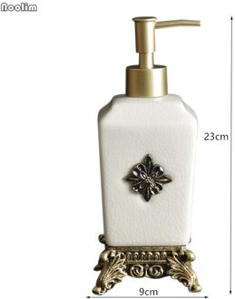 Europese Keramische Hand Handdesinfecterend Fles Douchegel Shampoo Zeep Lege Fles Hotel Huis Badkamer Lotion Fles