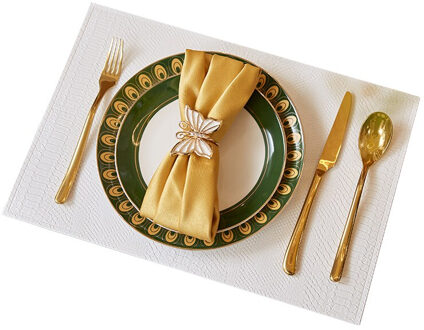 Europese licht luxe westerse servies set Huishouden steak bestek maaltijd plaat servet Amerikaanse model kamer decoratie of pauw plates