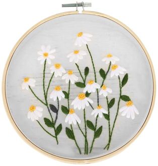 Europese Mesh Borduurwerk Diy Bloemen Schilderen Volledige Handwerken Borduurpakketten Borduurwerk Sets Diy Borduurwerk Voor Beginners