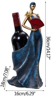 Europese Moderne Schoonheid Wijnrek Home Decor Rode Wijn Houder Woonkamer Decoratie Meubels Hars Ornament Relatiegeschenken