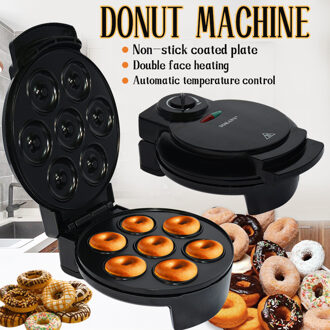 Europese Multi-Functionele Huishoudelijke Mini Cake Machine Donut Elektromechanische Bakken Pan Grensoverschrijdende 110 V 220 V Donut maker VS