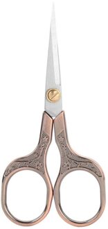 Europese Retro Gouden Schaar Classic Craft Rvs Naaien Tailor Schaar Naaien Stof Cutter rood koper