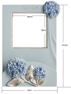 Europese stijl light switch sticker mobiele telefoon houder wanddecoratie socket beschermende shell Hydrangea 86mm