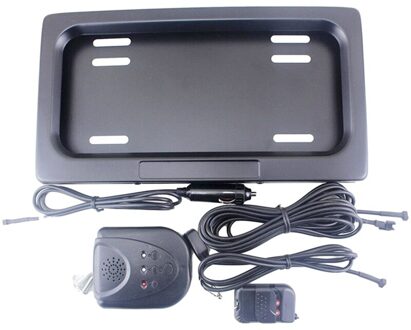 Europese Stijl Nummerplaat Frame Verborgen Shutter Cover Type Elektrische Stealth Nummerplaat Frame Met Afstandsbediening 20211 Set