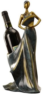 Europese Stijl Woninginrichting Rode Wijnrek Hars Ambachtelijke Woondecoratie Creatieve Godin Van Rode Wijnrek Decoratie