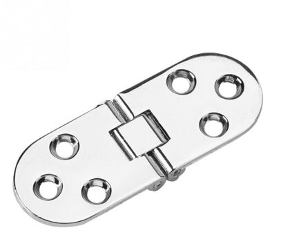 Europese Stijl Zinklegering Deur Scharnieren 80*30Mm Ronde Rand Naaimachine Klaptafel Scharnier Meubels Flip Lade siilver/Goud Zilver