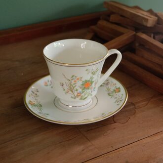 Europese Turkije Keramische Retro Koffiekopje Creatieve Afternoon Tea Cup Kantoor Porselein Kopje Koffie Set