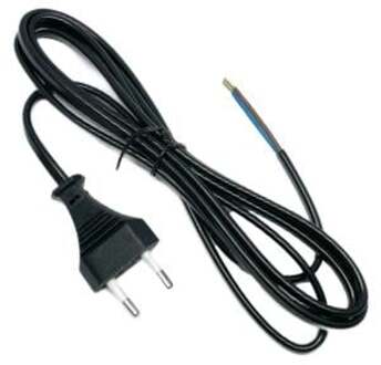 Eurosnoer 2x0,75 goud 3 meter