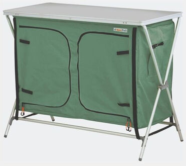 Eurotrail campingkast Bonaire 102 x 82 cm polyester groen