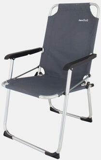 Eurotrail campingstoel Moita 90 x 55 cm aluminium antraciet Grijs