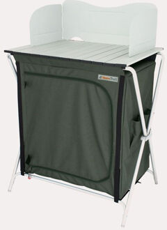 Eurotrail Keukenkast Chur 85 Cm Aluminium/polyester Groen