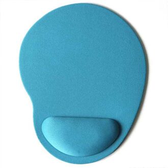 Eva Foam 3D Mouse Pad Wrist Rest Mousepad Wristbands Pad Mousepads For Gamer lucht blauw