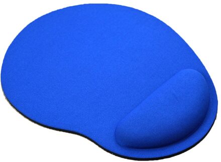Eva Foam 3D Muismat Polssteun Mousepad Polsbandjes Pad Muismatten Voor Gamer koninklijk blauw