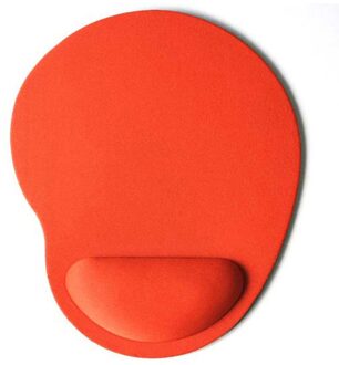 Eva Foam 3D Muismat Polssteun Mousepad Polsbandjes Pad Muismatten Voor Gamer oranje