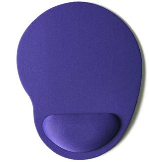 Eva Foam 3D Muismat Polssteun Mousepad Polsbandjes Pad Muismatten Voor Gamer paars