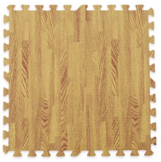 Eva Houtnerf Stiksels Schuim Vloermat Verdikking Kind Anti Slip Kruipen Pad Streep Baby Klimmen Mat Anti Collision Pad