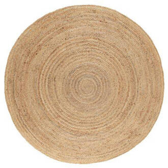 EVA Interior rond Jute Vloerkleed Naturel Beige