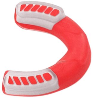 Eva Mouthgard Mond Guard Volwassen Gym Strijd Orale Tanden Beschermen Tanden Guard Voor Sport Voetbal Basketbal Thai Boksen rood kleur