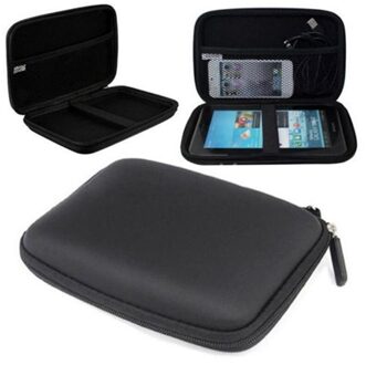 EVA PU Hard Shell Draagtas Tas Cover 7 Inches Gps-navigatie Bescherming Pakket Harde Schijf HDD Tablet Cover tas